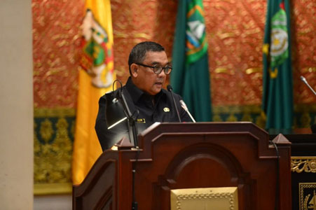 Terkait Raperda Pengelolaan Rehabilitasi Hutan dan Lahan Kritis, Wagubri Berikan Beberapa Usulan