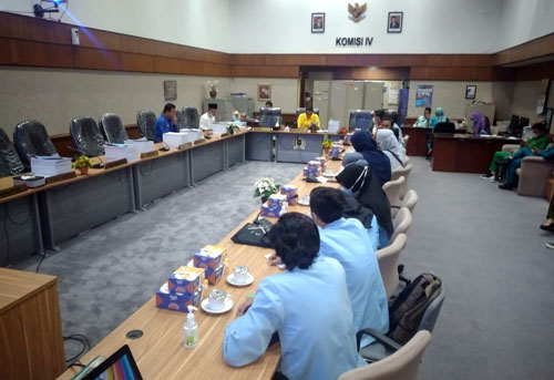 Bahas Berbagai Isu, Komisi IV DPRD Riau Apresiasi BEM UNRI