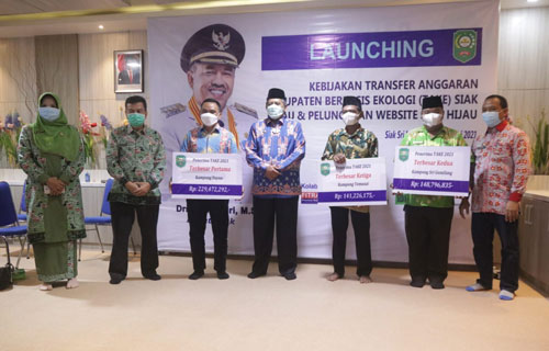 Dari Kampung Wujudkan Siak Hijau, Pemkab Siak Luncurkan Program Insentif Fiskal TAKE