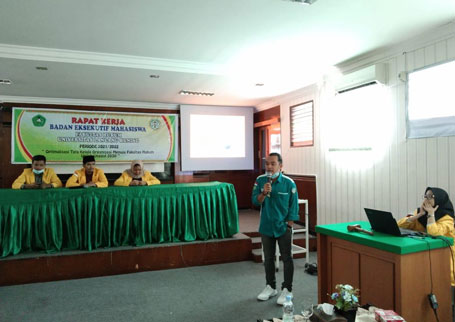 BEM FH Unilak Taja Raker Optimalisasi Tata Kelola Organisasi
