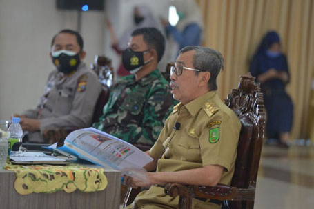 Status Siaga Ditetapkan, Gubri: Ditengah Pandemi, Riau Juga Dihadapkan dengan Ancaman Karhutla