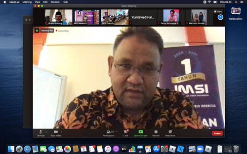Sukses Gelar Webinar di HUT I, JMSI Optimis 2021 Jadi Konstituen Dewan Pers