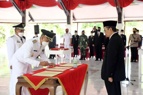 Usai Dilantik, Wako Dumai Terpilih Siap Pulihkan Ekonomi Di Tengah Pandemi Covid-19
