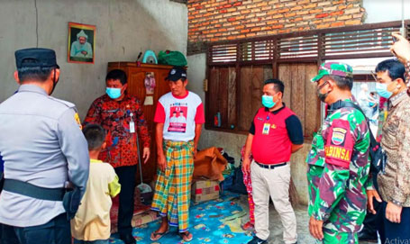 Pemkab Rohul Upayakan Bantu Korban Angin Puting Beliung di Kepenuhan