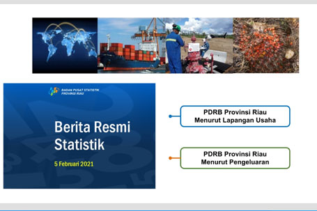 PDRB Riau Terbesar ke-6 di Indonesia dan Tertinggi Kedua di Luar Pulau Jawa