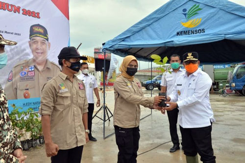 Wagubri Hadiri Pembukaan Peringatan Bulan Bhakti Tagana