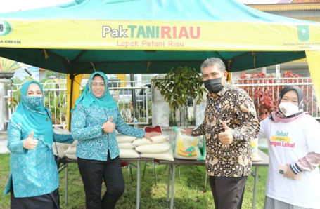 Peringati HKG PKK ke-49, Ketua PKK Riau Sosialisasikan Gerakan Diversifikasi Pangan Lokal