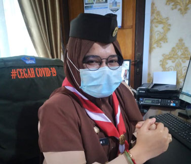 Camat Rumbai Barat Buka Musyawarah DKR Pramuka Pandega