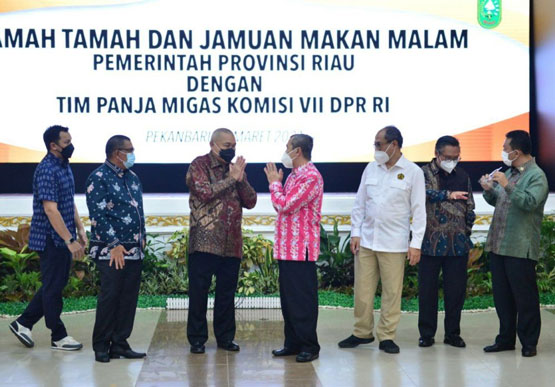 Pemprov Riau Gelar Ramah Tamah dengan Tim Panja Migas Komisi VII DPR RI