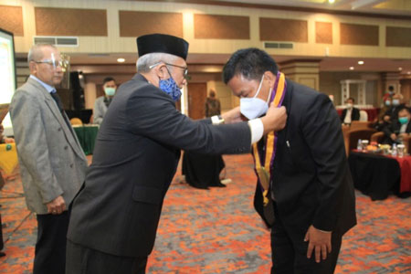 Pascasarjana Unilak Gelar Yudisium XII, Terapkan Protokol Kesehatan