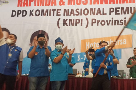 Fuad Santoso Secara Aklamasi di Musda Ke XIV Pimpin KNPI Riau