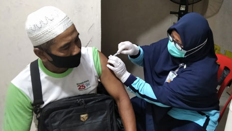 JCH Bengkalis Divaksinasi Covid-19 dan Meningitis