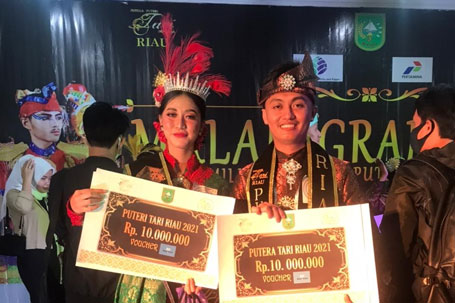 Ini Dia Putera Puteri Tari Riau Tahun 2021