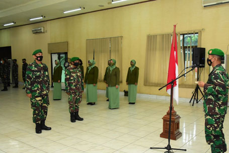 64 Prajurit TNI Masuki Masa Pensiun, Danrem: Selamat Jalan dan Berkarya