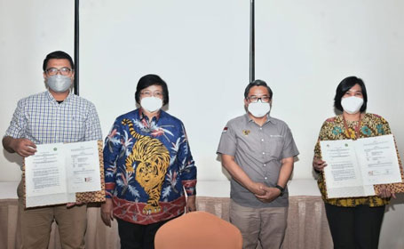 FIA Unilak Tandatangani MoU Perubahan Iklim dengan  Ditjen PPI KLHK