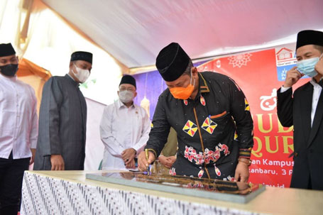 Asisten I Setdaprov Riau Resmikan Kampus 2 Ponpes Baitul Quran Riau