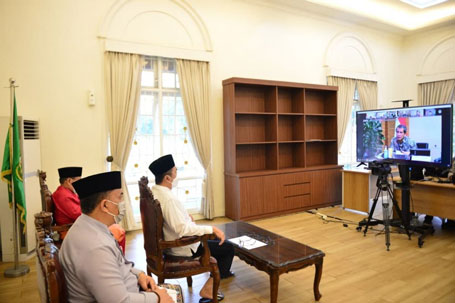 Gubri Hadiri Rakor Pemanfaatan Belanja Online Pemerintah Daerah Cegah Korupsi