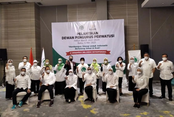 Bangun Sinergi untuk Indonesia Bertulang Sehat dan Kuat, Perwatusi Resmi Dilantik