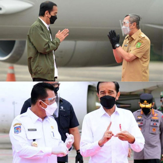 Gubernur Riau dan Kepri `Berbalas` Pantun untuk Jokowi, Ini Tanggapan Netizen