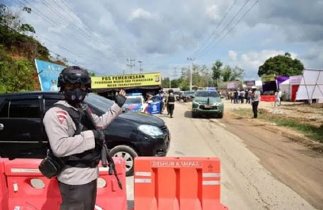 Riau Perpanjang Pos Penyekatan di Perbatasan Provinsi Hingga Juni