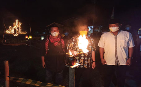 Gubri Apresiasi Festival Lampu Colok di Kecamatan Rumbai Timur