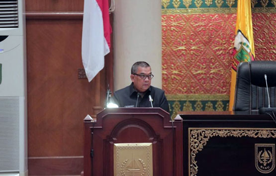 Wagubri Sampaikan Jawaban Kepala Daerah Atas Pandangan Fraksi Terhadap Ranperda Pajak Daerah