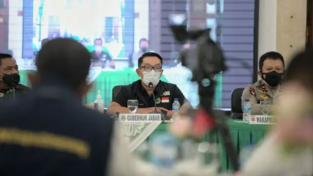 Gubernur Ridwan Kamil Umumkan Bandung Raya Siaga I Covid-19