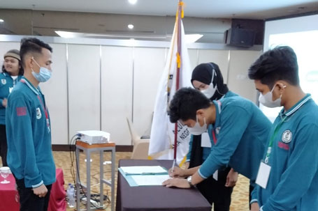 Khalid Ardi Nahkodai Angkatan Muda Ikasmansa Pekanbaru