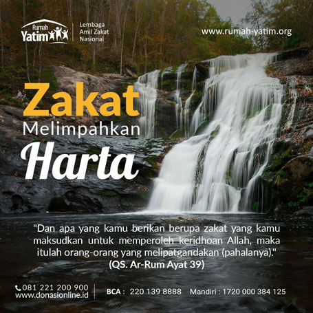 Zakat Melimpahkan Harta