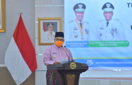 Wagubri: 511.694 Tenaga Kerja di Riau Jadi Peserta BPJS Ketenagakerjaan