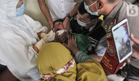 Studi RSCM: 40 Persen Anak Terkonfirmasi Positif COVID-19 Meninggal Dunia