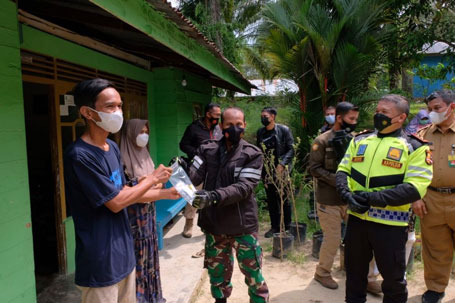 Danrem 031/WB Apresiasi Antusias Masyarakat Siak Dukung Vaksinasi dan PPKM Berskala Mikro