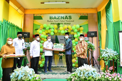Gubri Syamsuar Apresiasi Program BAZNAS Riau