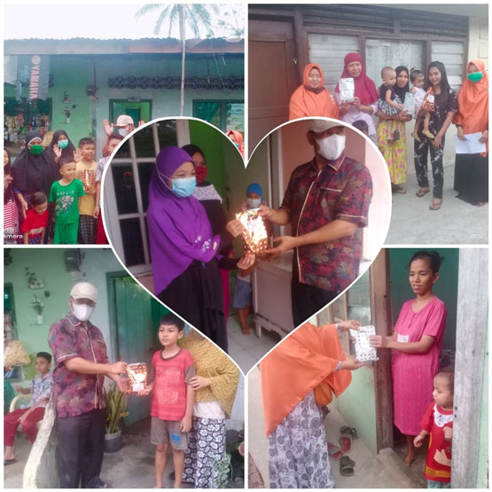 PKS Pekanbaru Bagikan 1000 Paket Makanan Sehat di Hari Anak Nasional