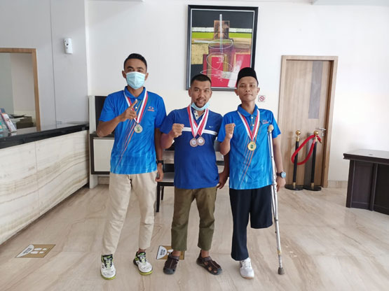 Ikuti Selekda NPC Riau, 3 Atlet NPC Meranti Sabet 4 Medali