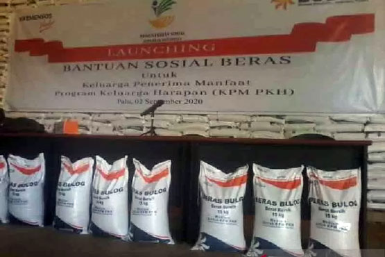 Bulog Riau Salurkan 3.156.230 Kg Beras untuk 315.623 KPM di 12 Kabupaten Kota