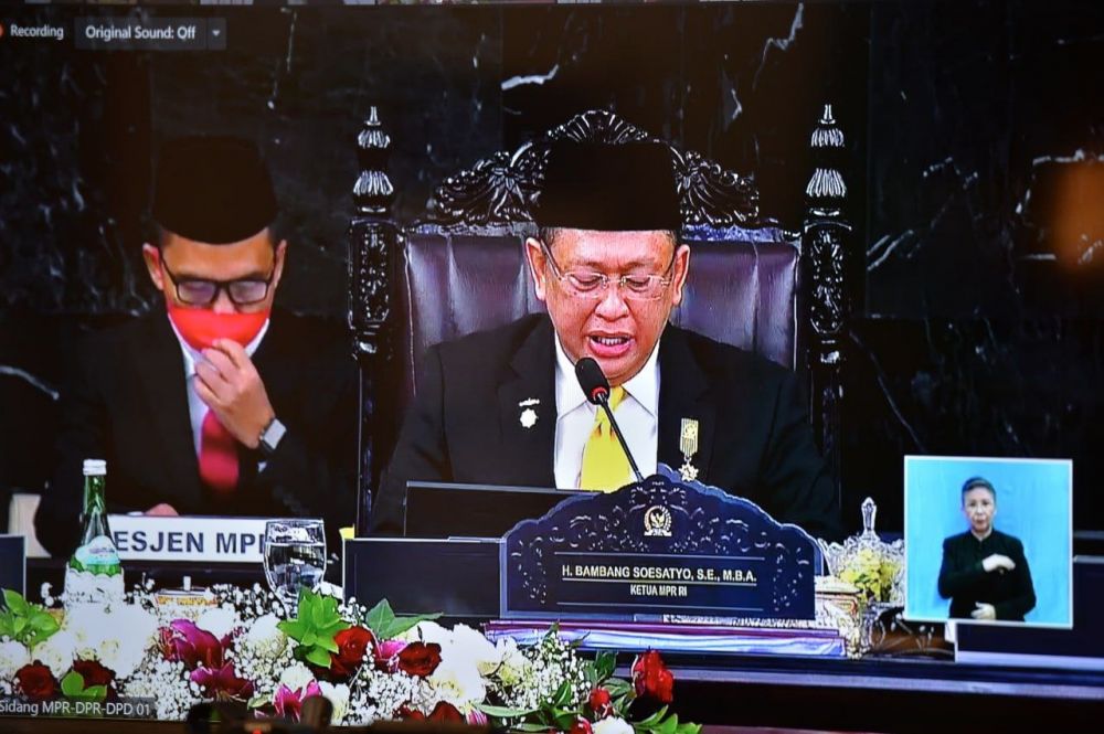 Ketua MPR RI: Meskipun Pandemi, Kita Sambut Hari Kemerdekaan indonesia Dengan Suka Cita