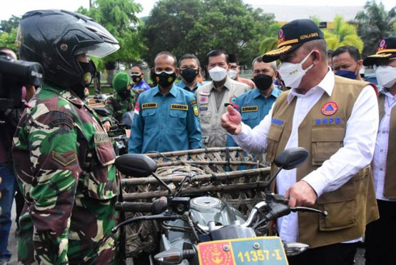 Kepala BNPB Apresiasi Dapur Umum Besutan Danrem 031 WB