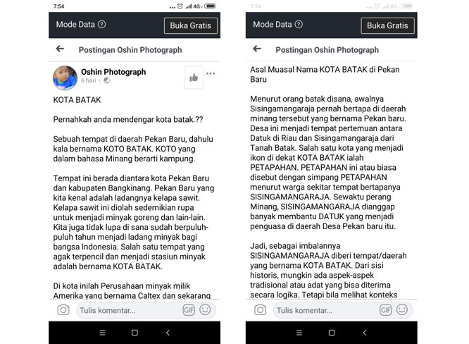 IKST dan Lakta Kutuk Pemutarbalikan Fakta Sejarah Tapung