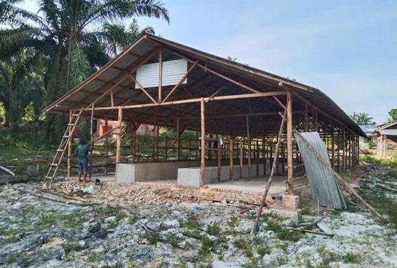 Balai Ternak BAZNAS Siak Kembangkan Titik Pemberdayaan di Desa Lubuk Dalam