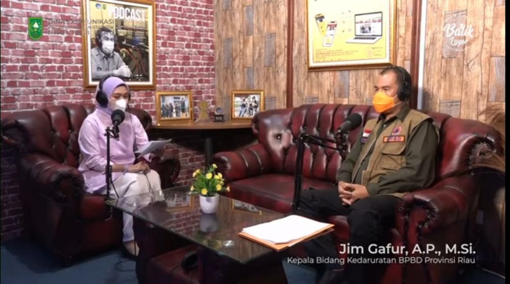 BPBD Riau Jelaskan Upaya Penanggulangan Bencana di Provinsi Riau