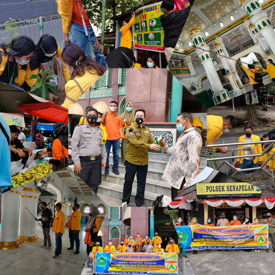 Kelompok 2 Peserta KBM Unilak Fakultas Hukum Lakukan Giat di Senapelan