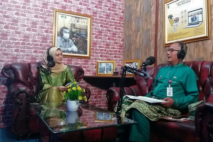 Prokes di Disperindagkop UKM Riau Tetap Terjaga