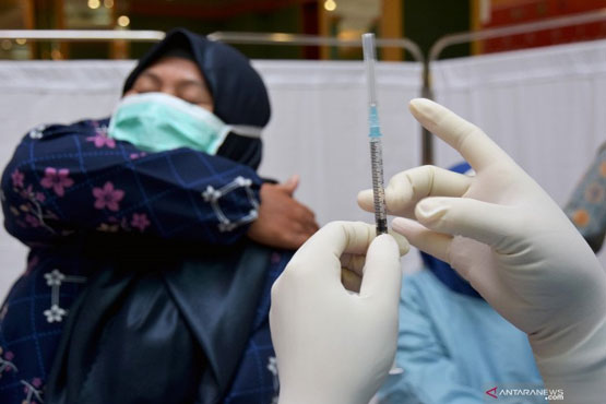 Tambah 1.262 Kasus Baru dan 56 Meninggal, Begini Capaian Vaksinasi di Riau Hari Ini