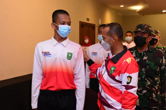 Danrem 031/WB Bekali Wawasan Kebangsaan untuk Paskibraka Riau, Ini Pesannya!