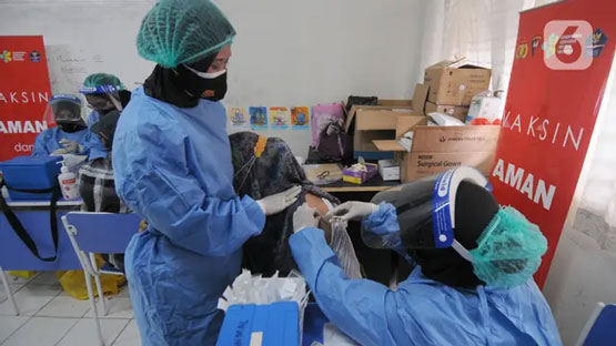 Persiapan PTM, Pemerintah Dorong Percepatan Vaksinasi Pelajar