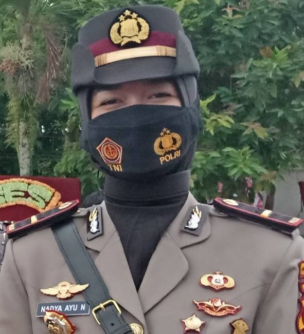 Ipda Nadya Ayu Nurlia, Wanita Pertama yang Jadi Kapolsek Batang Gangsal Inhu