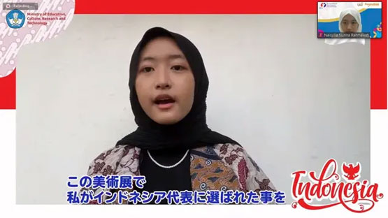 Naisyilla Nurina Rahmawati, Pelajar Indonesia Juarai Festival Seni Internasional