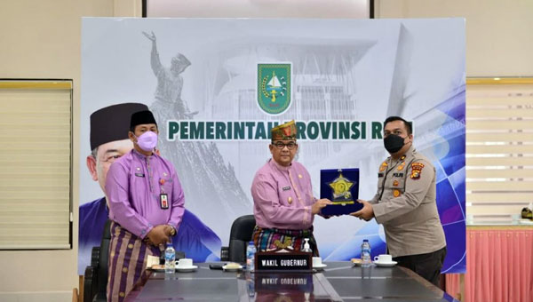 Begini Sinergi Pemprov dan Polda dalam Upaya Tangani Covid-19 di Riau