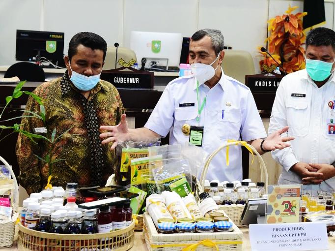 Gubernur Riau Promosikan Produk Masyarakat Melalui Medsos, Disambut Baik oleh Warganet